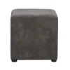 Hocker Nando - antraciet - 45x45x45 cm