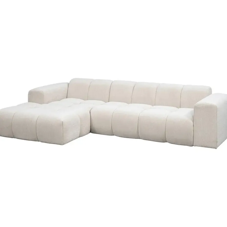 Hoekbank Beau links - Raven - beige