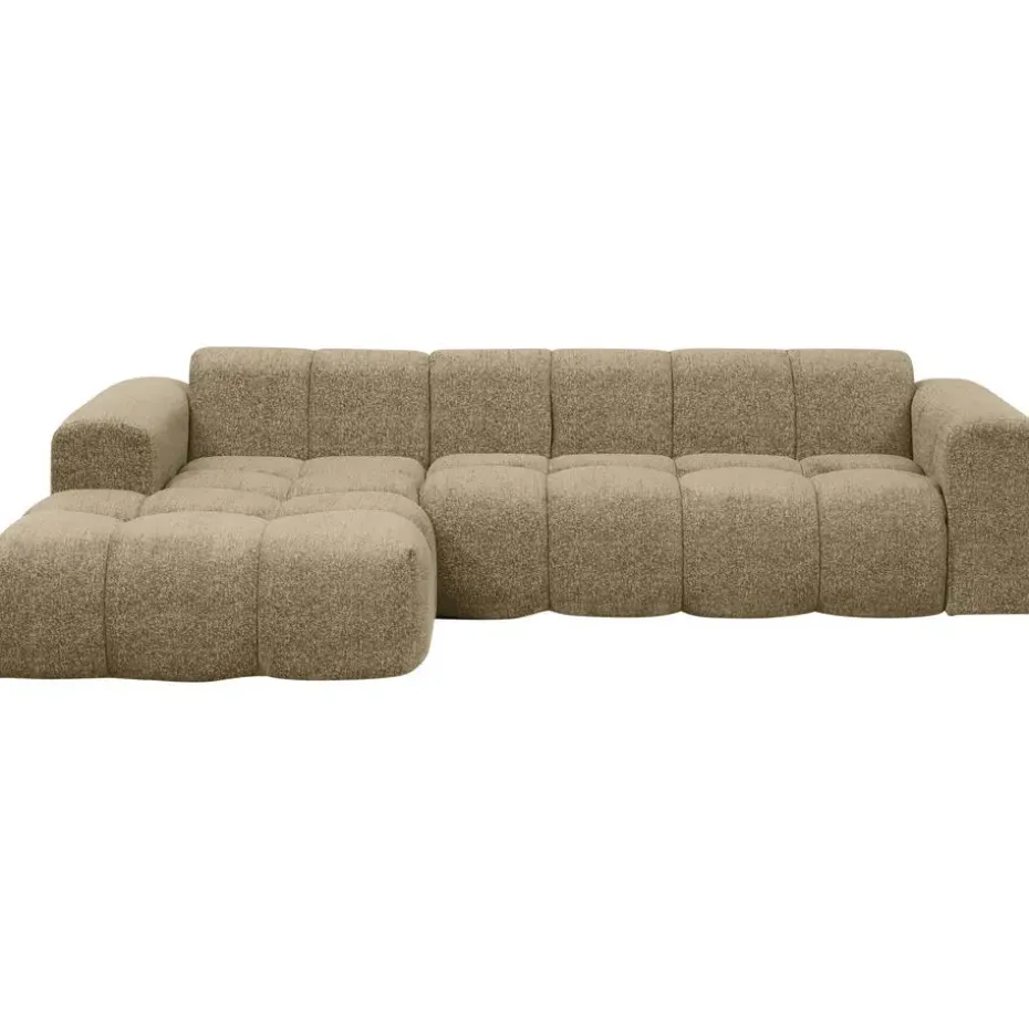 Hoekbank Beau links - Raven - taupe