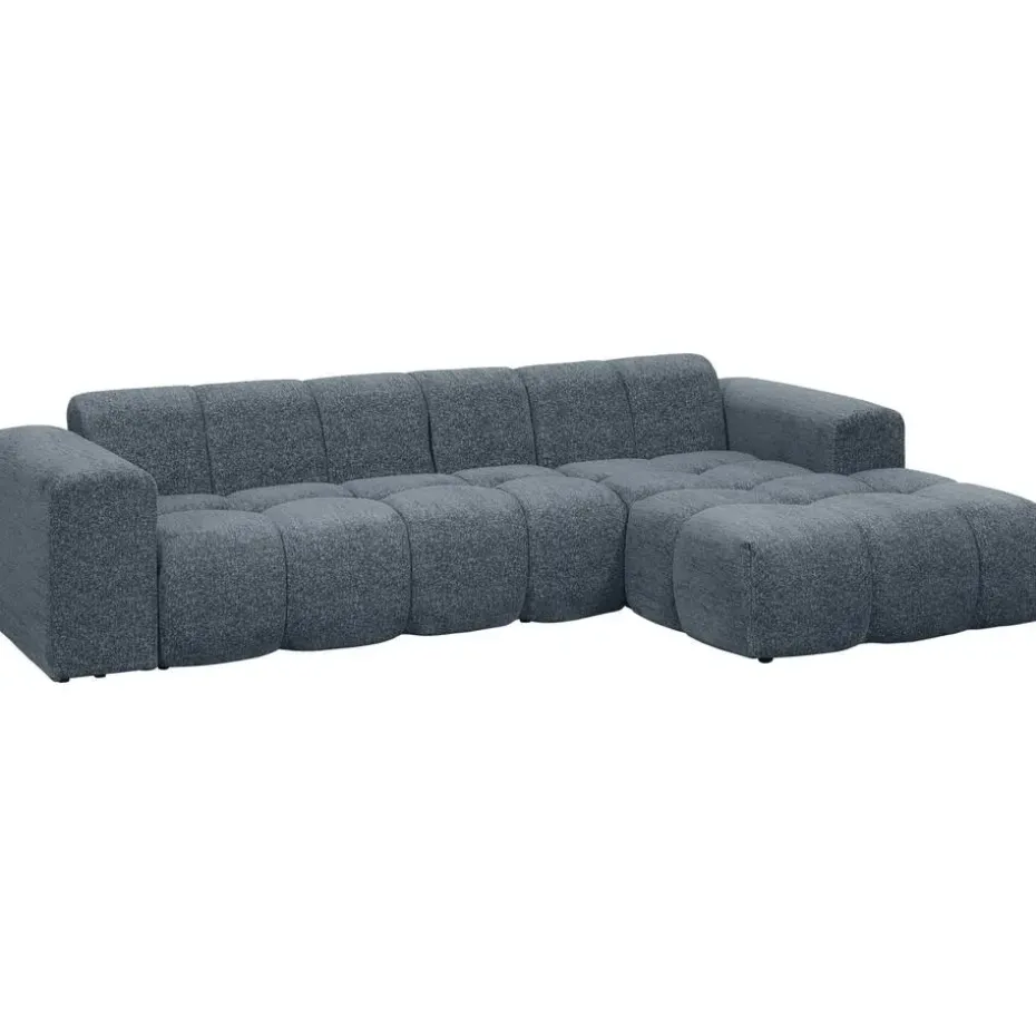 Hoekbank Beau rechts - Raven - donkerblauw