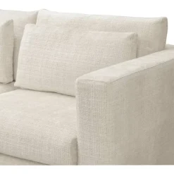 Hoekbank Chelsea links - Cyclamen - off-white