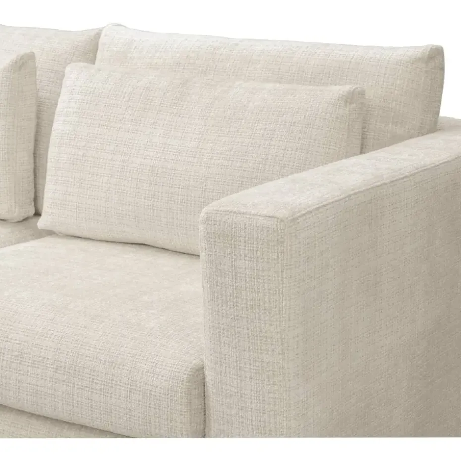 Hoekbank Chelsea links - Cyclamen - off-white