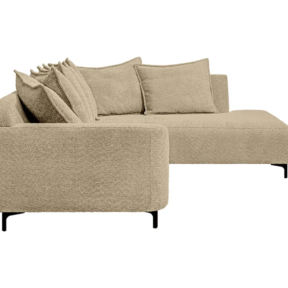 Hoekbank Elsa rechts - stof Anthology - taupe