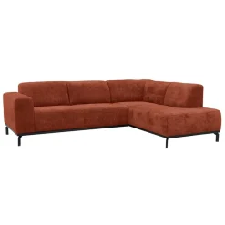 Hoekbank Lola rechts - terracotta