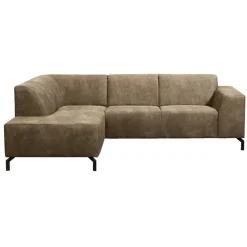 Hoekbank Noud links - taupe