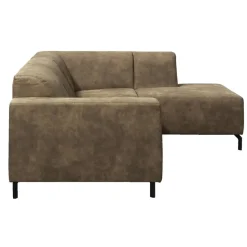Hoekbank Noud rechts - taupe