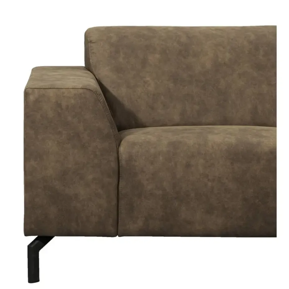 Hoekbank Noud rechts - taupe