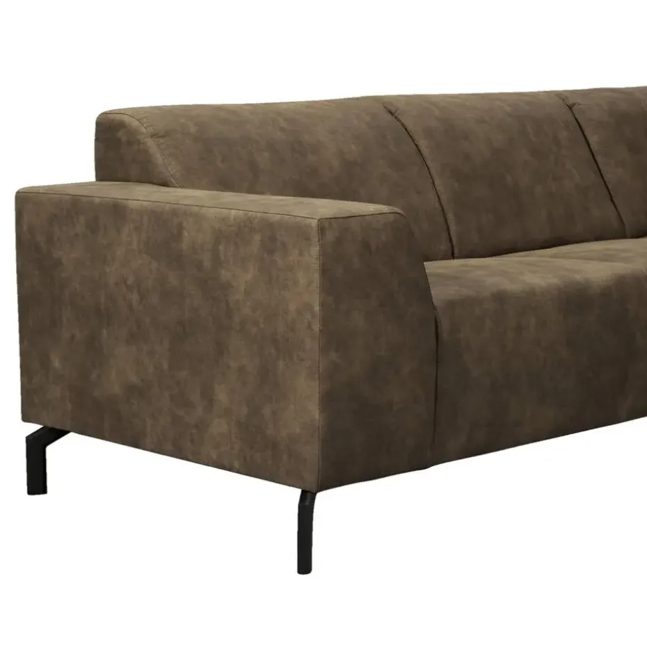 Hoekbank Noud rechts - taupe