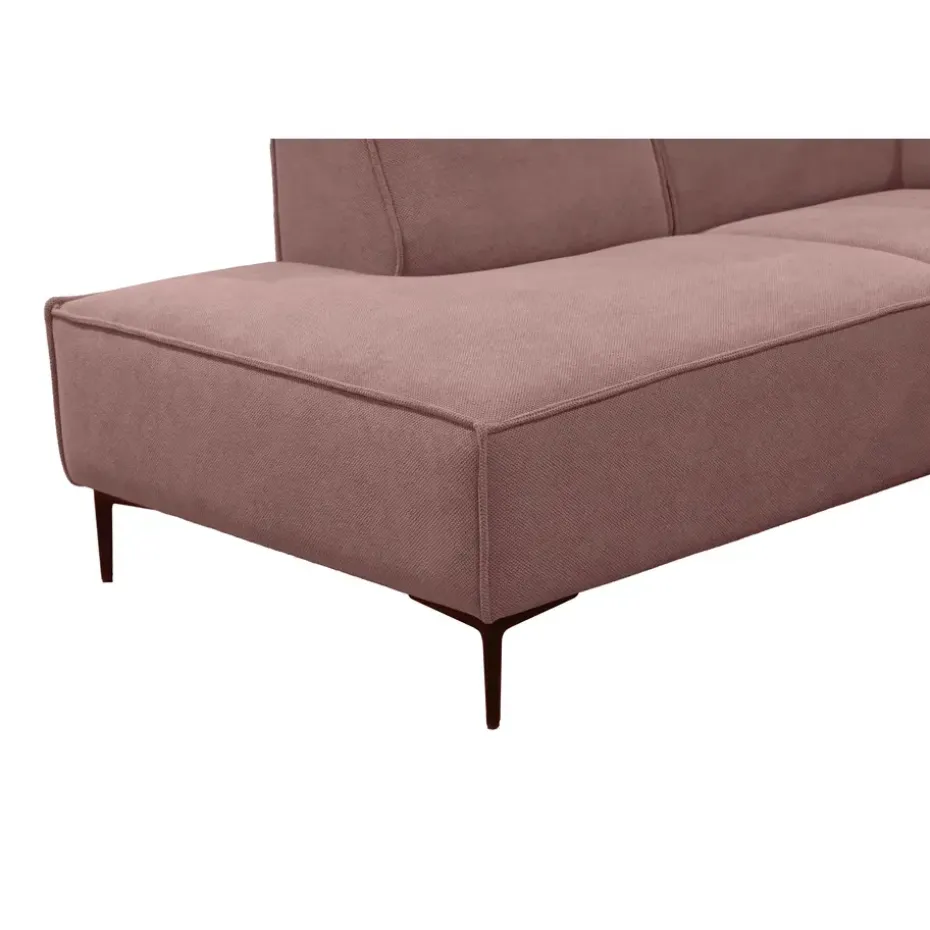 Hoekbank Romy links - roze