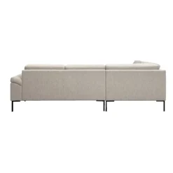 Hoekbank Tom links - Monza - beige