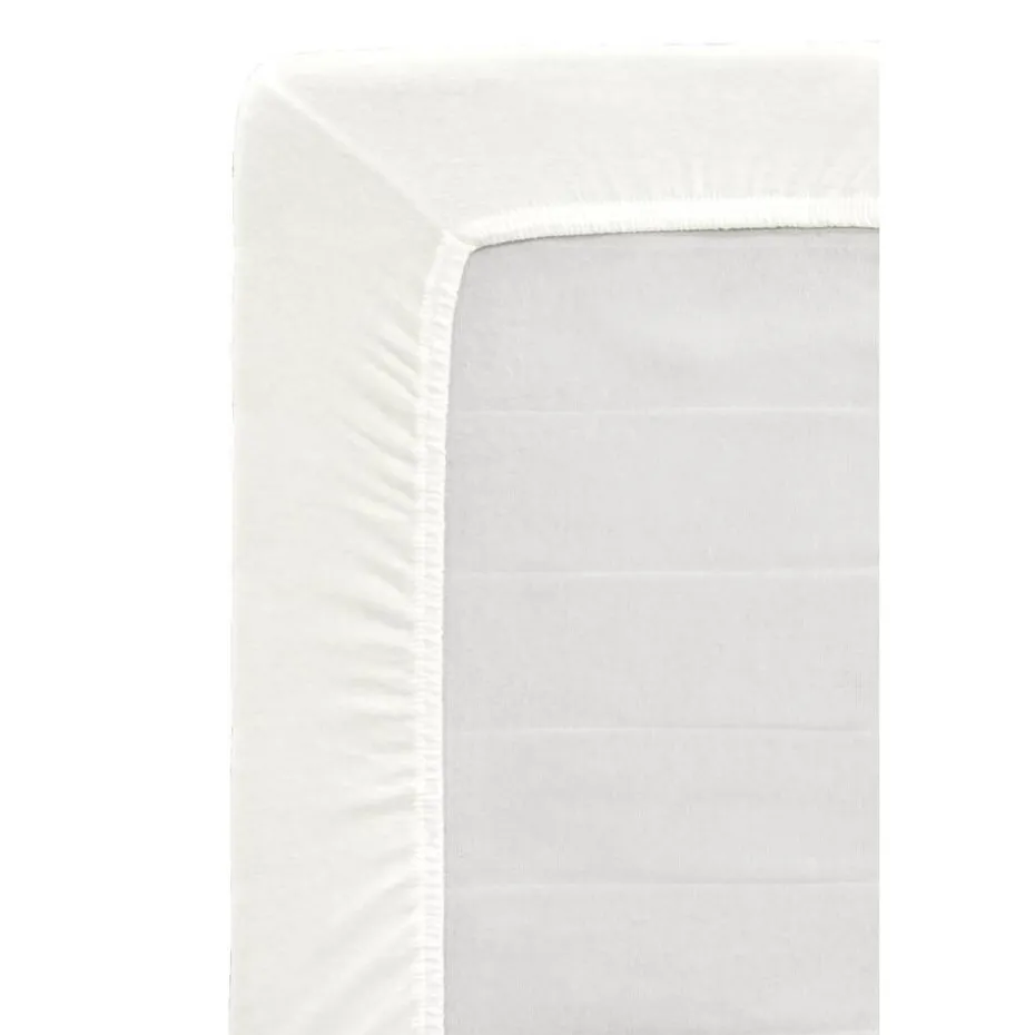 Hoeslaken Jersey - off white - 180x200/220 cm