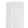 Hoeslaken Jersey - wit - 140x200 cm