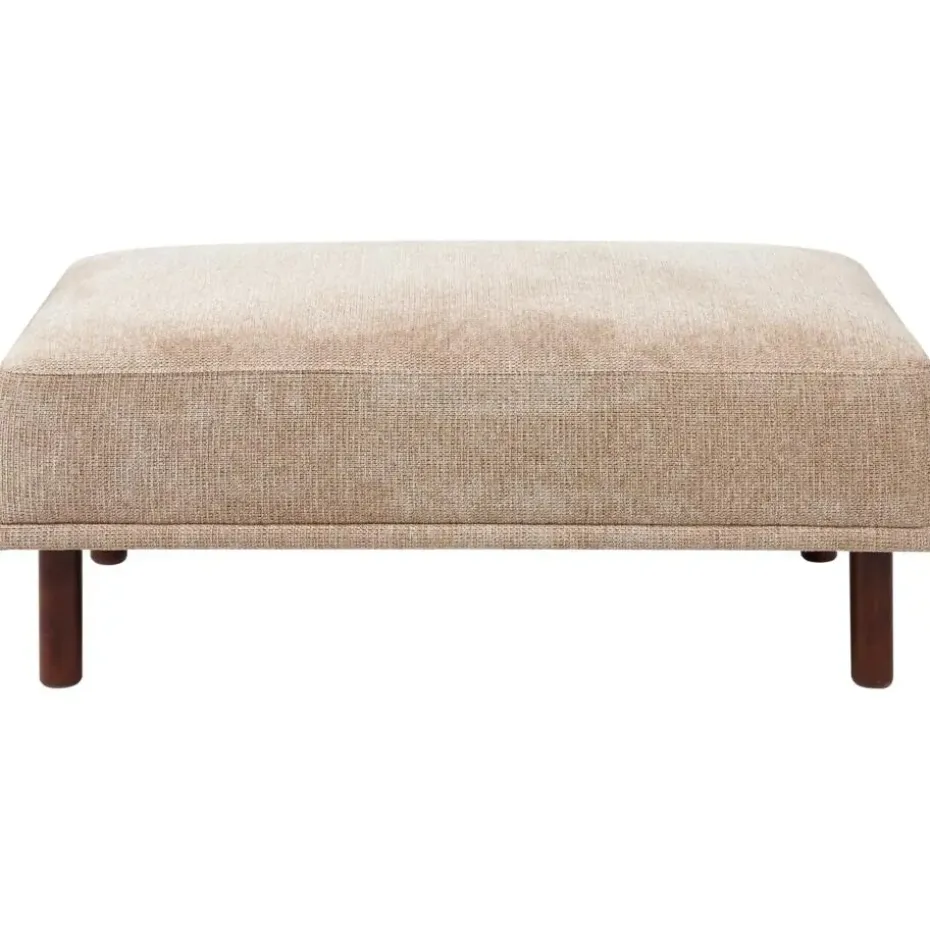 HOLT - Ottomaan - Beige - Polyester