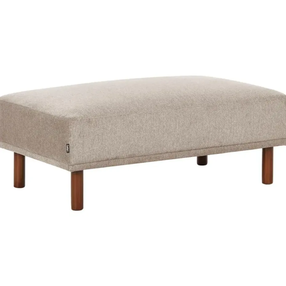 HOLT - Ottomaan - Taupe - Polyester
