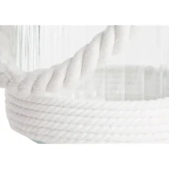 Home & Styling Kaarsen houder - windlicht - wit - 18 cm