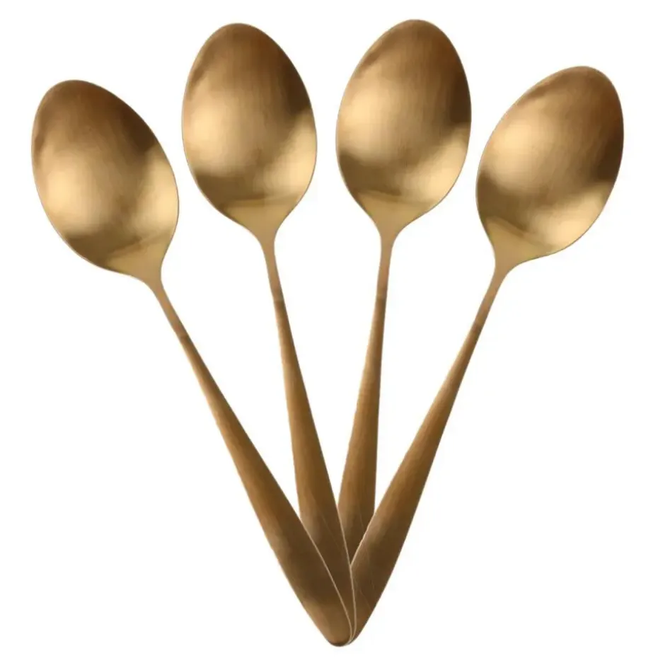 Home Deco Factory Bestekset - 16 delig - koper - RVS - 4 personen