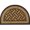 Home deco factory Deurmat Madrid - half rond - 40 x 60 cm
