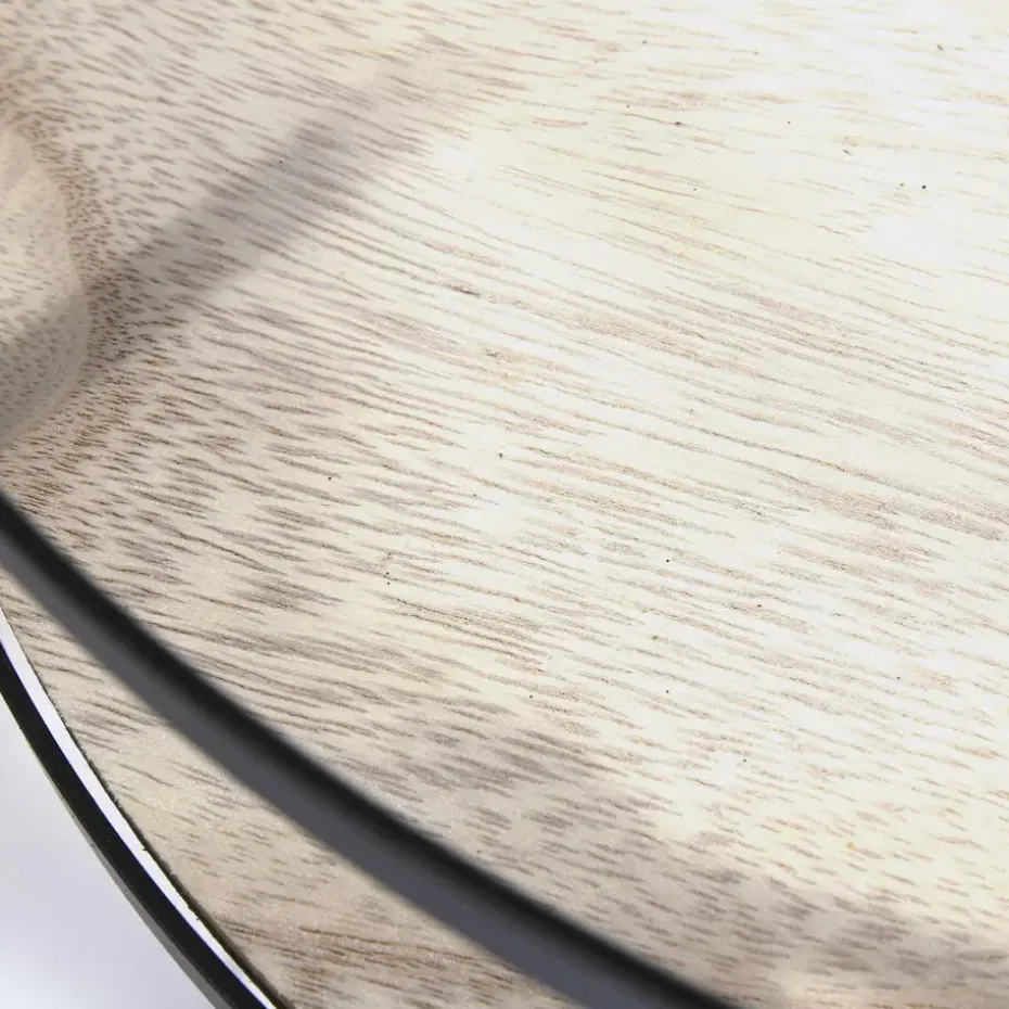 Home Deco Factory Keukentrolley Bistro - metaal/hout - 68x39x80 cm