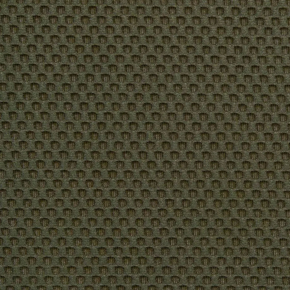 Home Deco Factory Poef/krukje - boucle - groen - D37 x H44 cm
