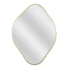 Home Deco Factory Spiegel - goud - 44 x 60 cm - wandspiegel