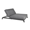 HOME DELUXE - VALENCIA ligstoel met verstelbare rugleuning - 203 x 144 cm