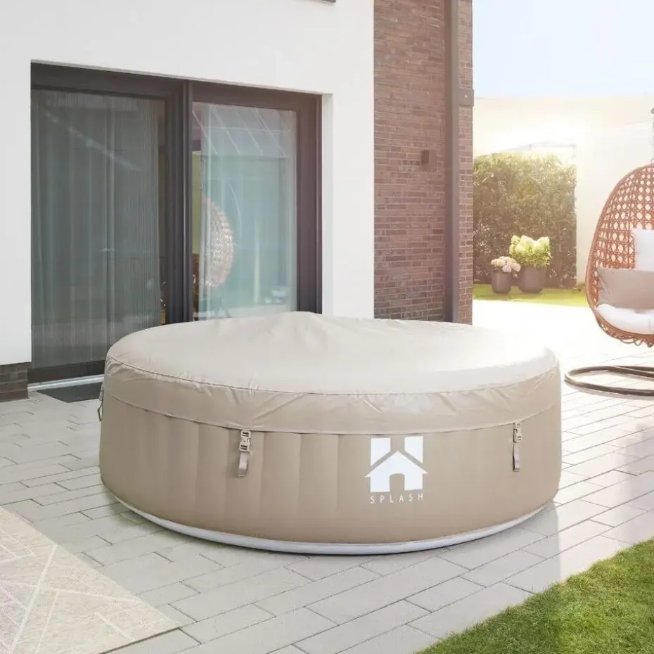 HOME DELUXE Buitenwhirlpool SPLASH Beige