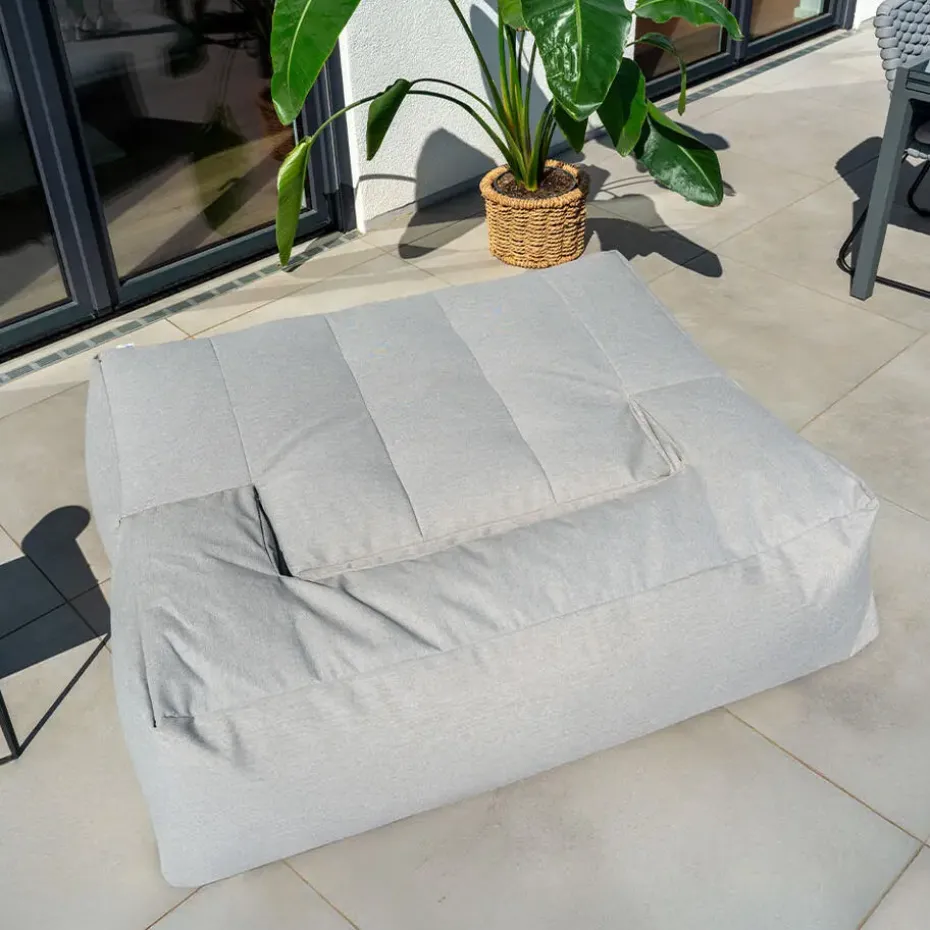 HOME DELUXE buitenzitzak HEAVEN - Lichtgrijs - 76 x 152 x 100 cm