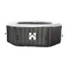 HOME DELUXE Opblaasbare Hottub Drop Zwart