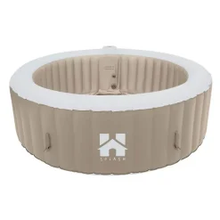 HOME DELUXE Opblaasbare Whirlpool Splash Beige 4 st.