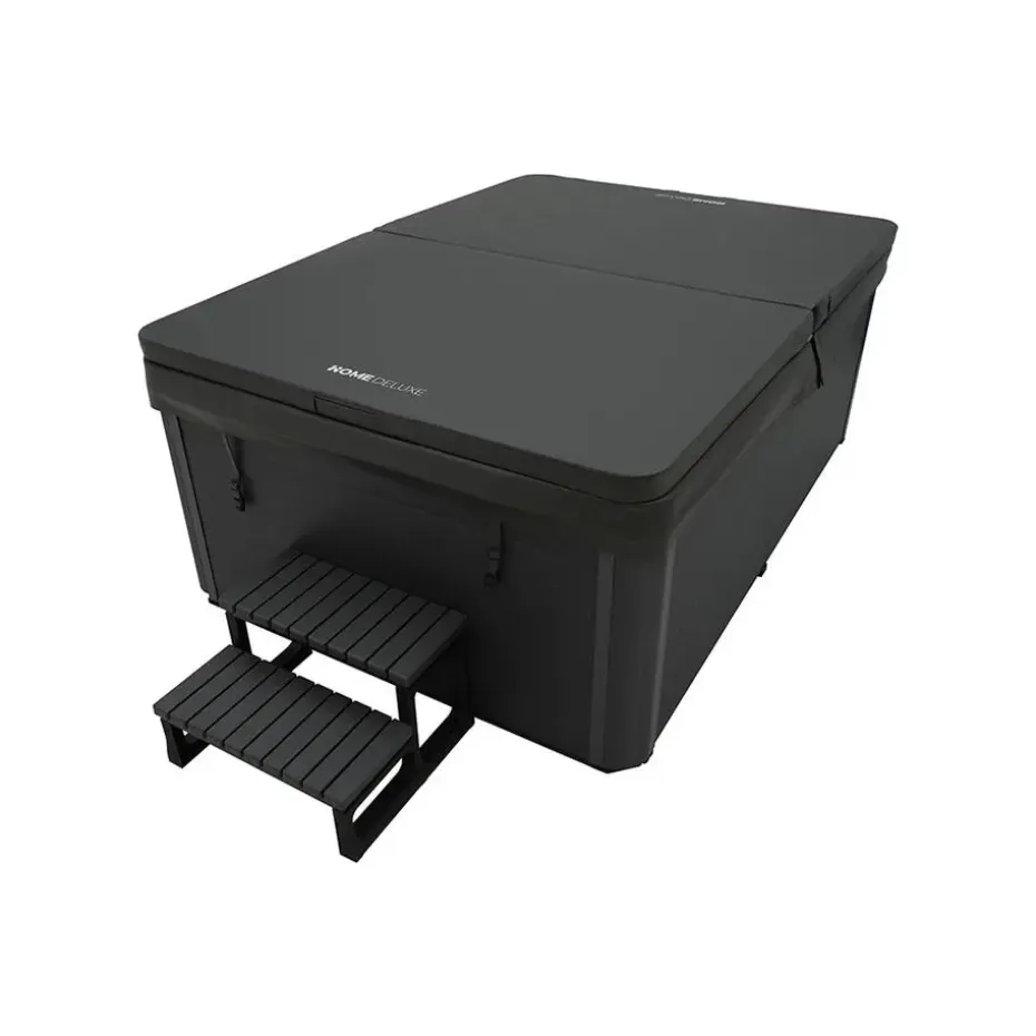 HOME DELUXE Outdoor Whirlpool SUNSET Met trap en thermische afdekking