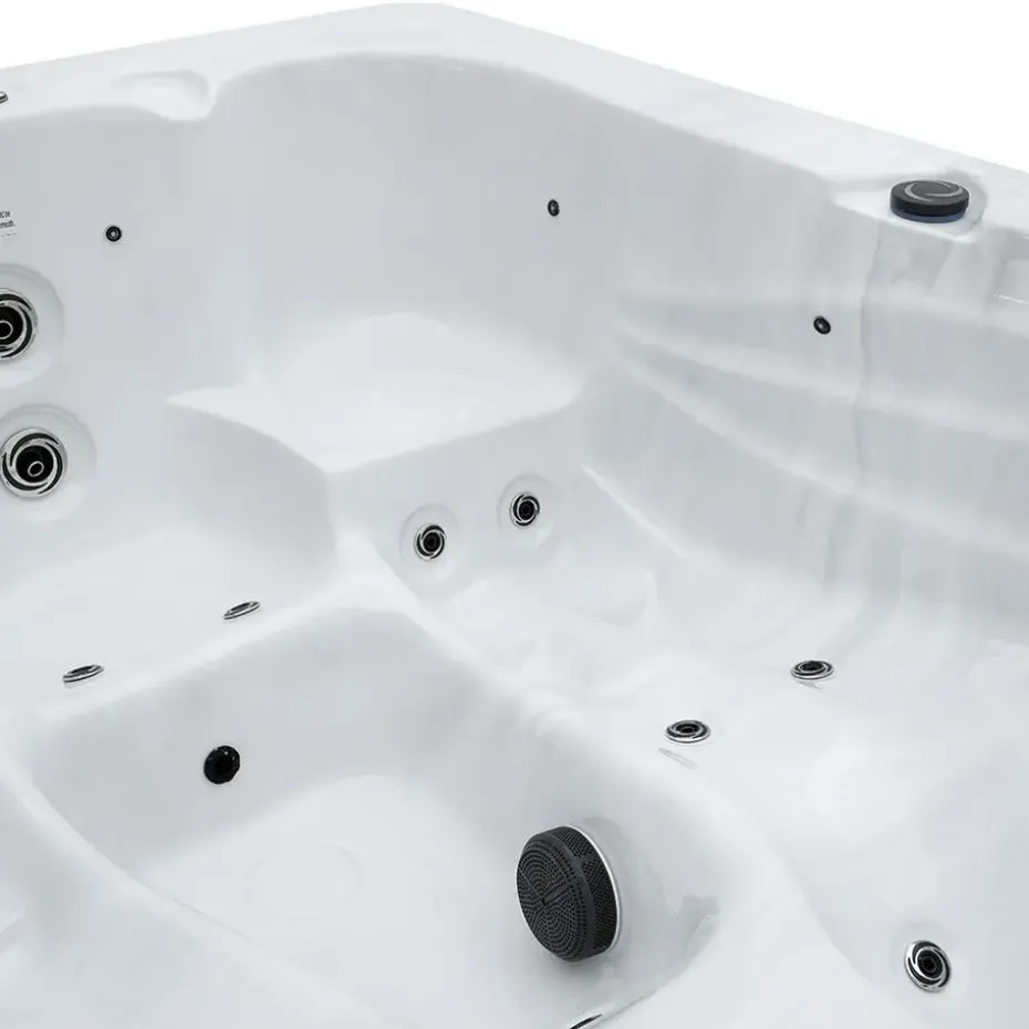 HOME DELUXE Outdoor Whirlpool SUNSET Met trap en thermische afdekking
