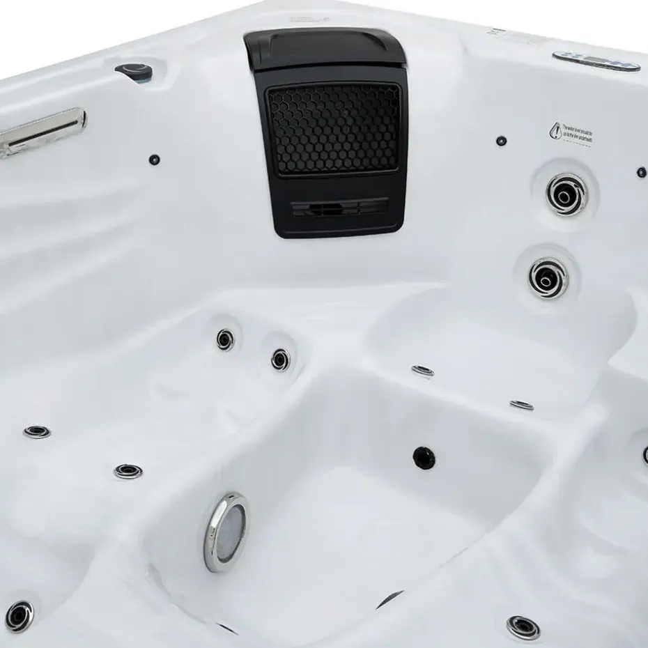 HOME DELUXE Outdoor Whirlpool SUNSET Met trap en thermische afdekking