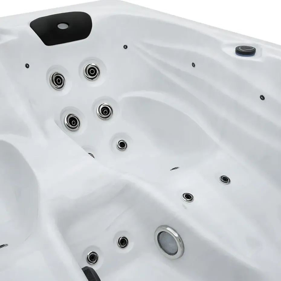 HOME DELUXE Outdoor Whirlpool SUNSET Met trap en thermische afdekking