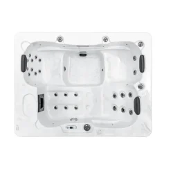 HOME DELUXE Outdoor Whirlpool WHITE MARBLE PURE
