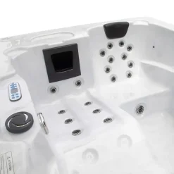 HOME DELUXE Outdoor Whirlpool WHITE MARBLE PURE
