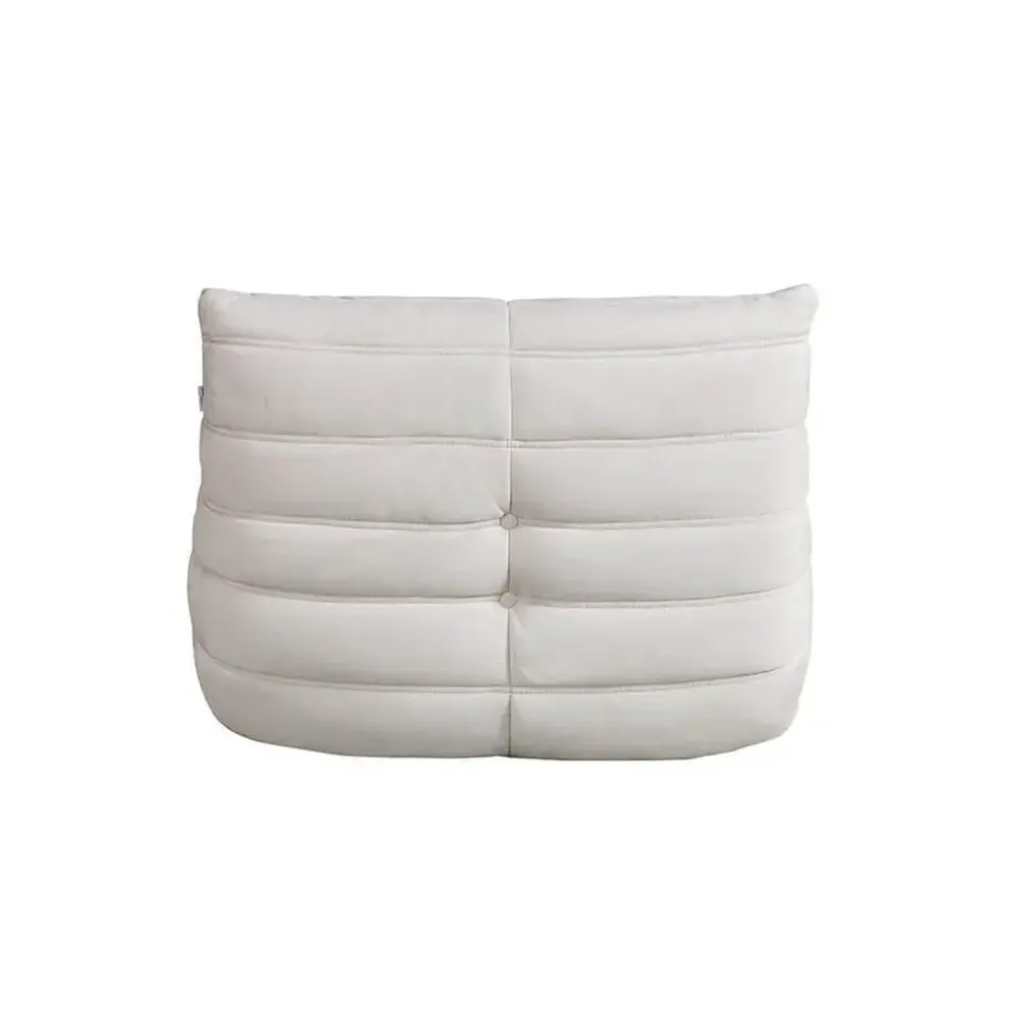 HOME DELUXE Relax fauteuil met kruk CHILL - Beige