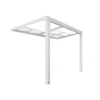 HOME DELUXE terrasoverkapping SOLIS DELUXE wit 290 x 295 x 233 / 272 cm