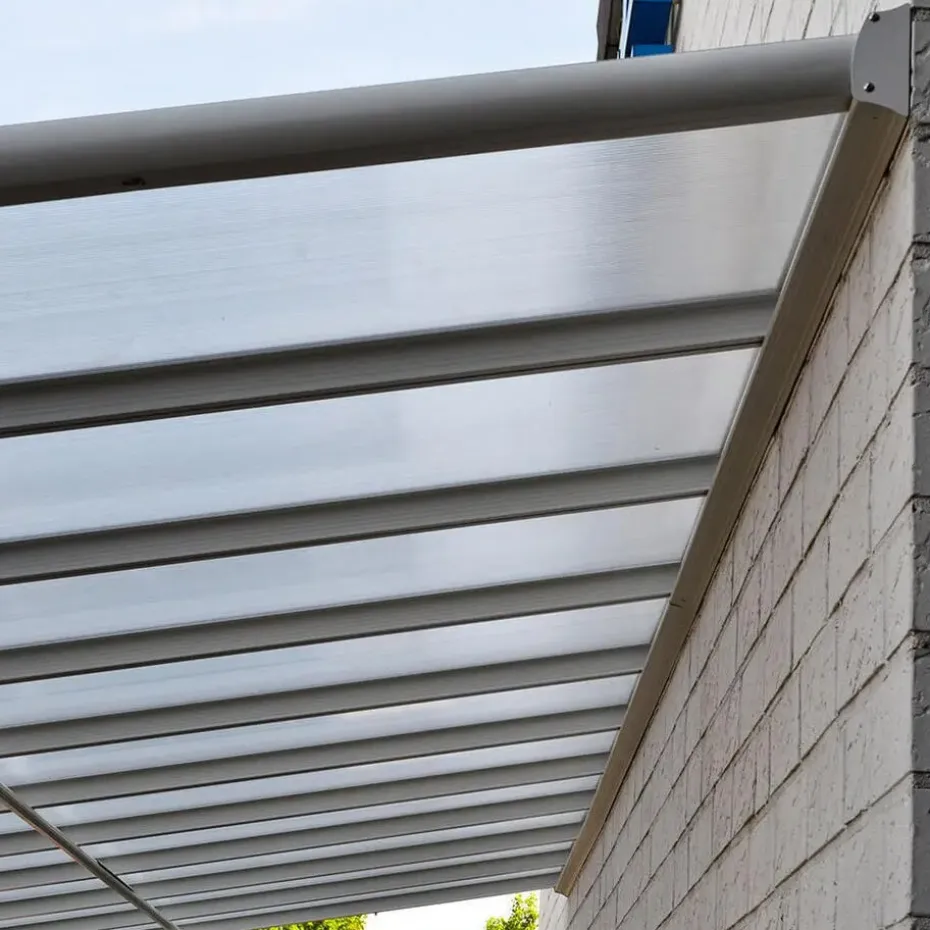 HOME DELUXE terrasoverkapping SOLIS wit 564 / 557 x 303 / 300 x 278 / 226 cm