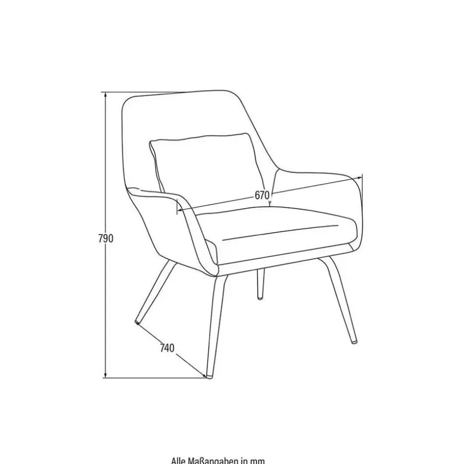 Home Luxe fauteuil ORION