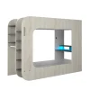 Hoogslaper Graham met gamebureau 90x200cm - den