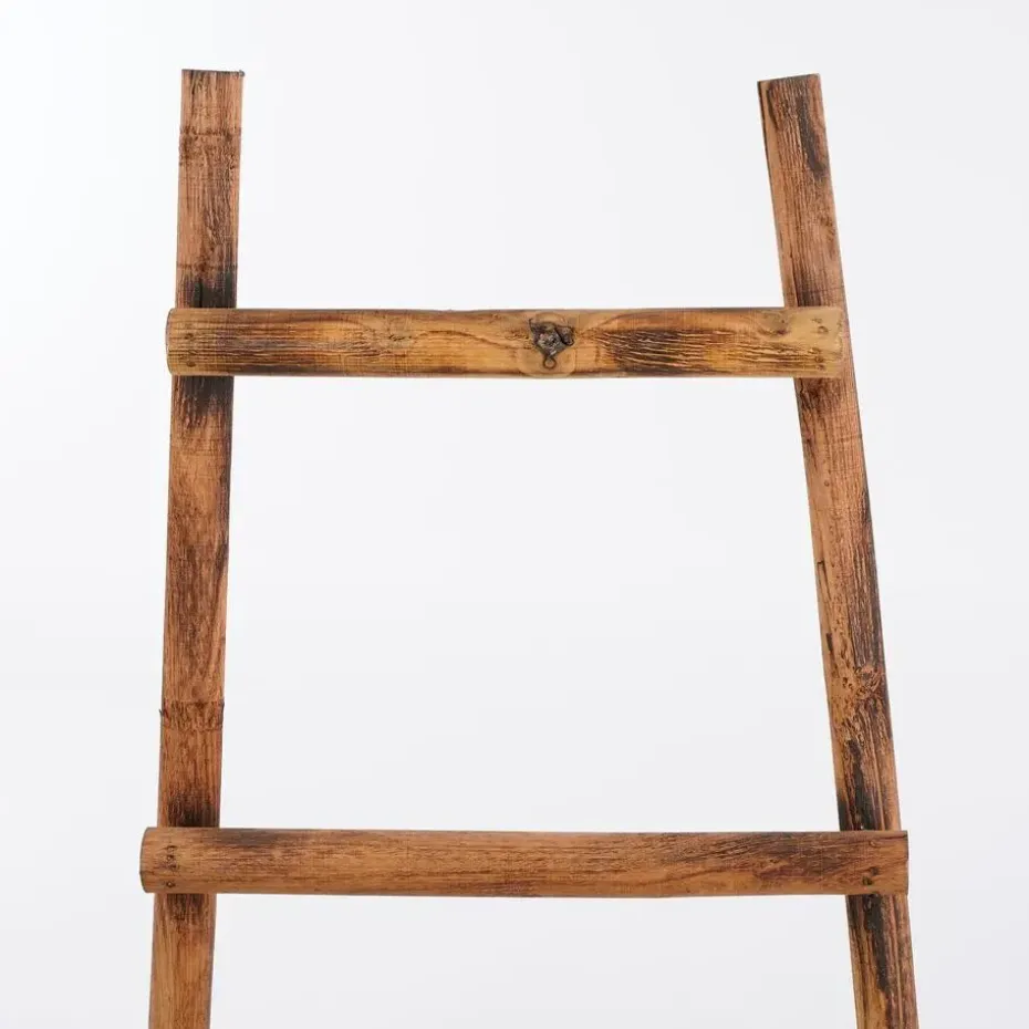 House of Seasons Ladderrek - L29 x B49 x H119 cm - Bruin