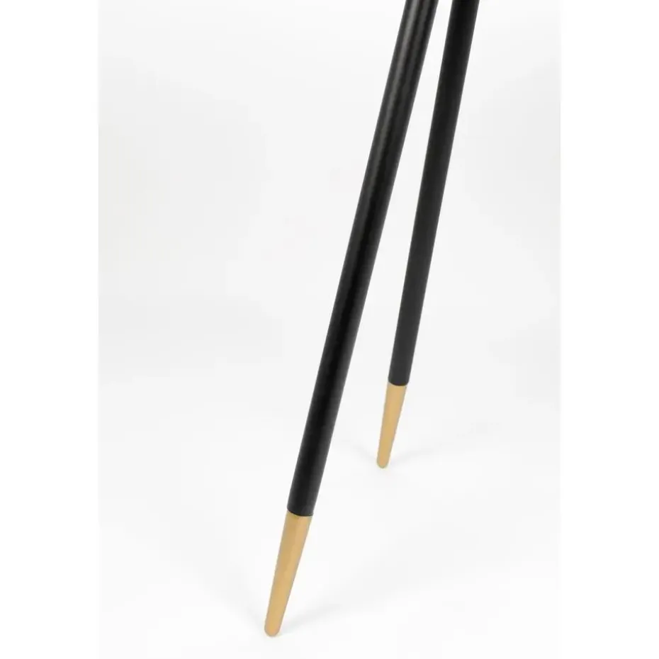 Housecraft Denise Consoletafel/ Wandtafel Hout 121x 91 cm Bruin/ Goud