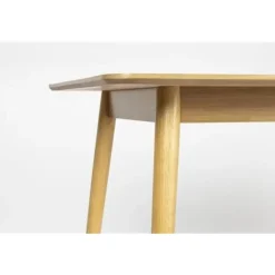 Housecraft Fabio Eettafel Hout Visgraat 160x80 cm Naturel