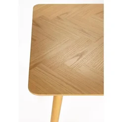 Housecraft Fabio Eettafel Hout Visgraat 160x80 cm Naturel