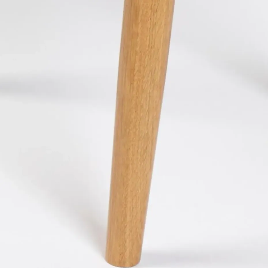 Housecraft Fabio Salontafel Rond Hout 80x80 cm Naturel
