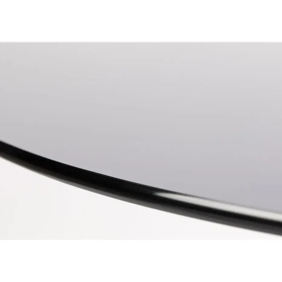Housecraft Floris Eettafel Rond Glas 110 cm Goud