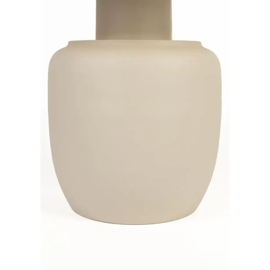 Housecraft Karula Bijzettafel Travetin-Look 60x60 cm Hoog Beige