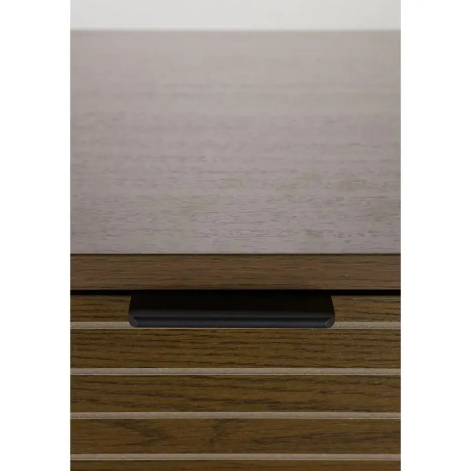 Housecraft Living Flux Opbergkast Hoog Gerookt Eiken - Bruin