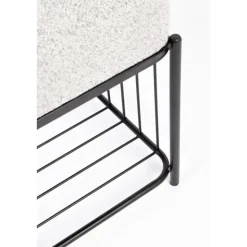 Housecraft Milou Kruk/ Poef Vierkant - Grijs
