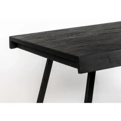 Housecraft Suri Eettafel Hout 160x78 Zwart